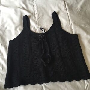 NWT Crochet tank top SZ. L